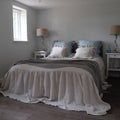 Linen Coverlet or Bedspread - Linen