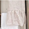 Ruffled Sofa Slipcover - Linen