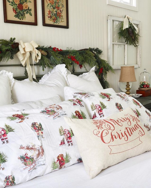 How To Create The Perfect Farmhouse Holiday Bedroom