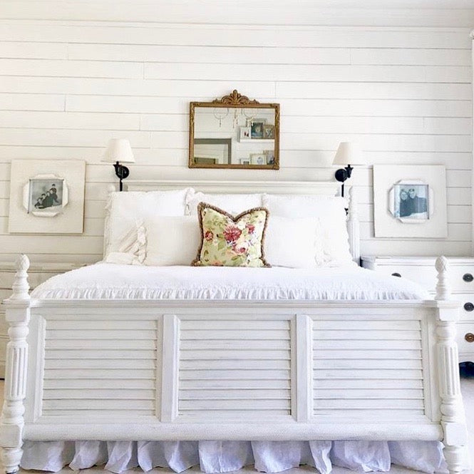 Linen Coverlet or Bedspread - Linen