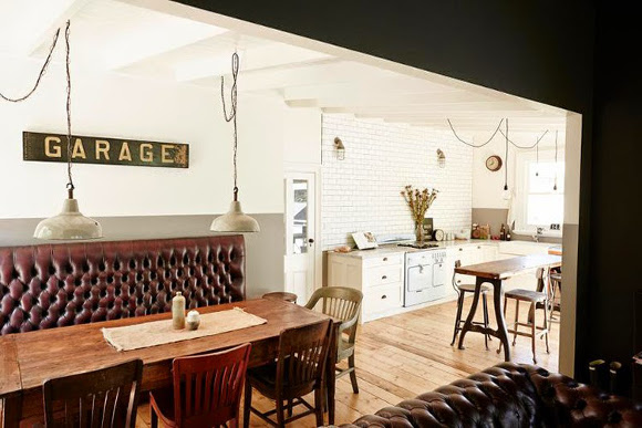 nordic shabby chic interior