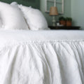 Linen Coverlet or Bedspread - Linen