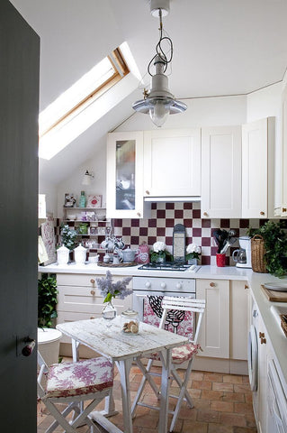 natural light, sustainable interior, interior design, shabby chic kitchen, shabby chic decor